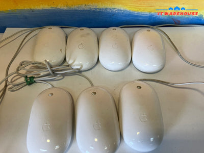 ~ Lot Of 7 Apple A1152 Optical Wired Mouse.