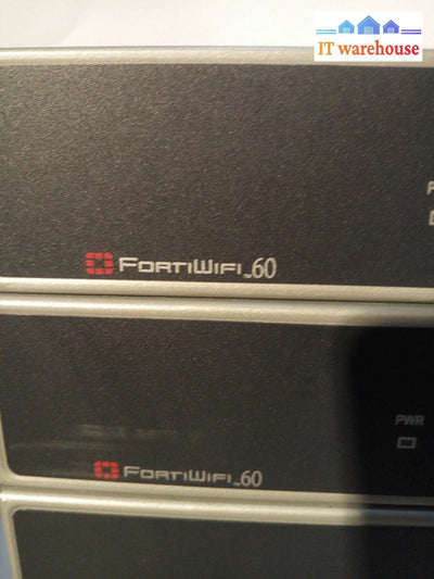 - Lot Of 7 Fortinet Fortiwifi-60 Vpn Firewall Security Appliance Fw-60