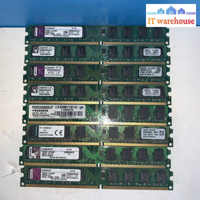 Lot Of 8 2Gb Ddr2 800Mhz Kingston Kvr Kvr800D2N5K2/4G And Others Low Profice