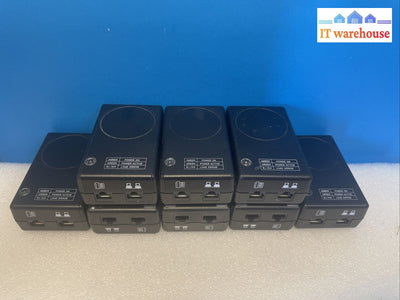 Lot Of 8 Mitel 57008333 Pw147Rb4800N02 48V Dc Poe Sl Ite Power Supply