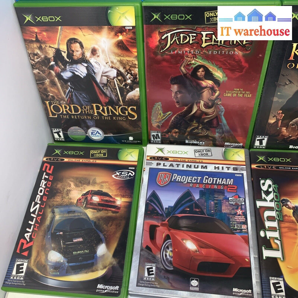 Lot Of 8 Xbox Games