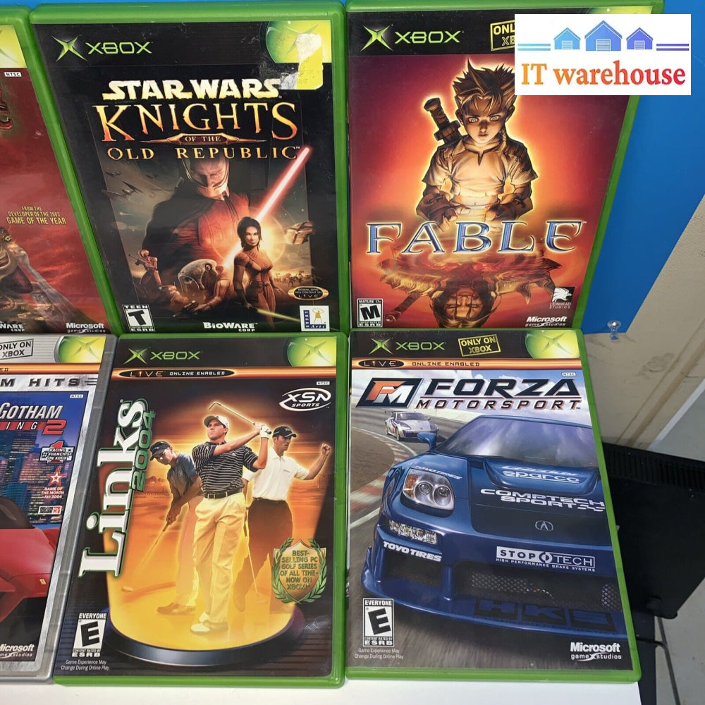 Lot Of 8 Xbox Games