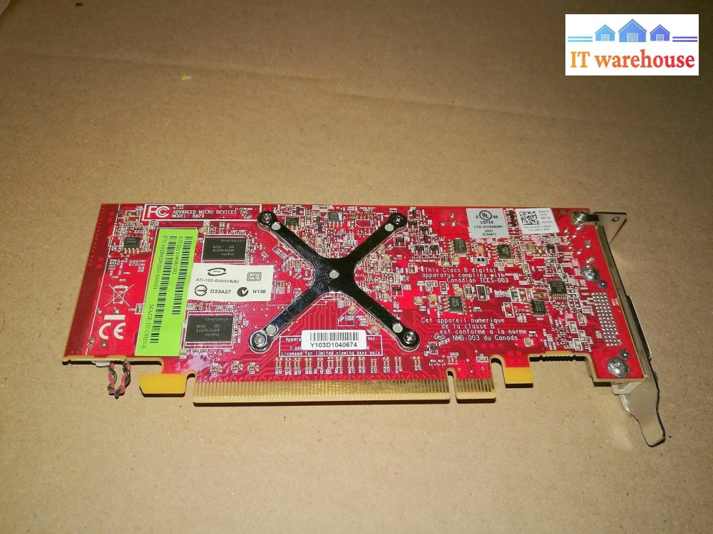 + Lot Of 9 Ati Radeon B403 Ati-102-B40319(B) Directx 10.1 Opengl 2.0 Gddr3 256Mb