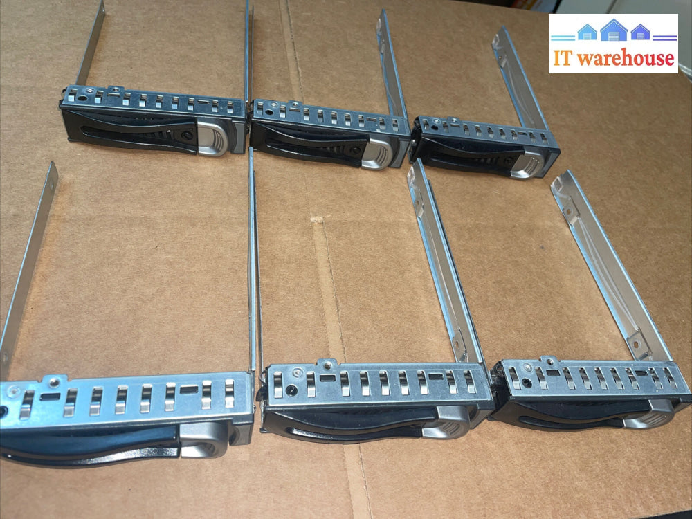 Lot Of 9 Dell Poweredge C6100 C6105 C6145 3.5’’ Sata Hard Drive Tray Caddy + Screw