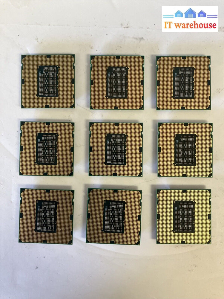 (Lot Of 9X) Intel Core I7-2600 3.40Ghz 4-Core Lga 1155 Cpu Processor Sr00B -