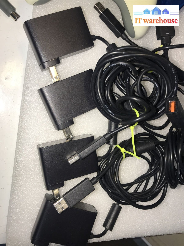 Lot Of Xbox Kinect/Power Adapters/Controllers