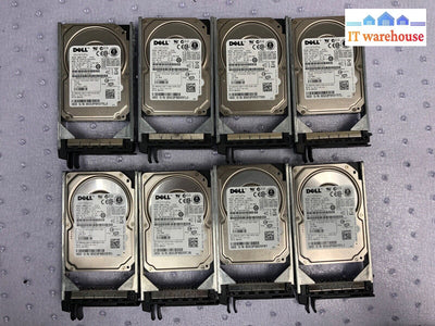 ~Lots Of 8 Dell Np659 147Gb 10000Rpm 2.5’ Sas Hard Drive Mbb2147Rc W/Caddy @@@