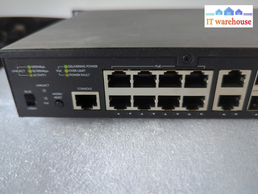 Luxul Ams-1208P Rackmount 12 Port/8 Poe Gigabit Managed Switch -