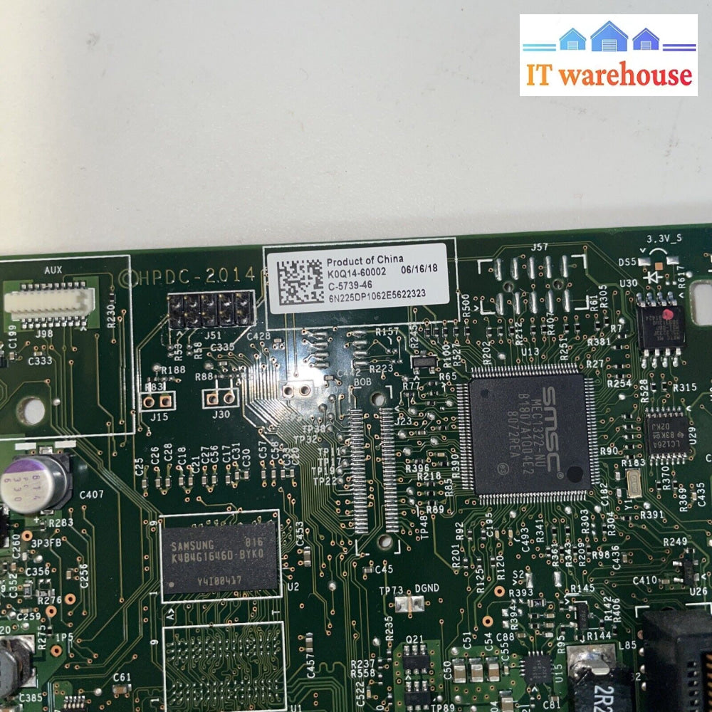 Main Board For Hp Laserjet Enterprise M607N Laser Printer K0Q14A