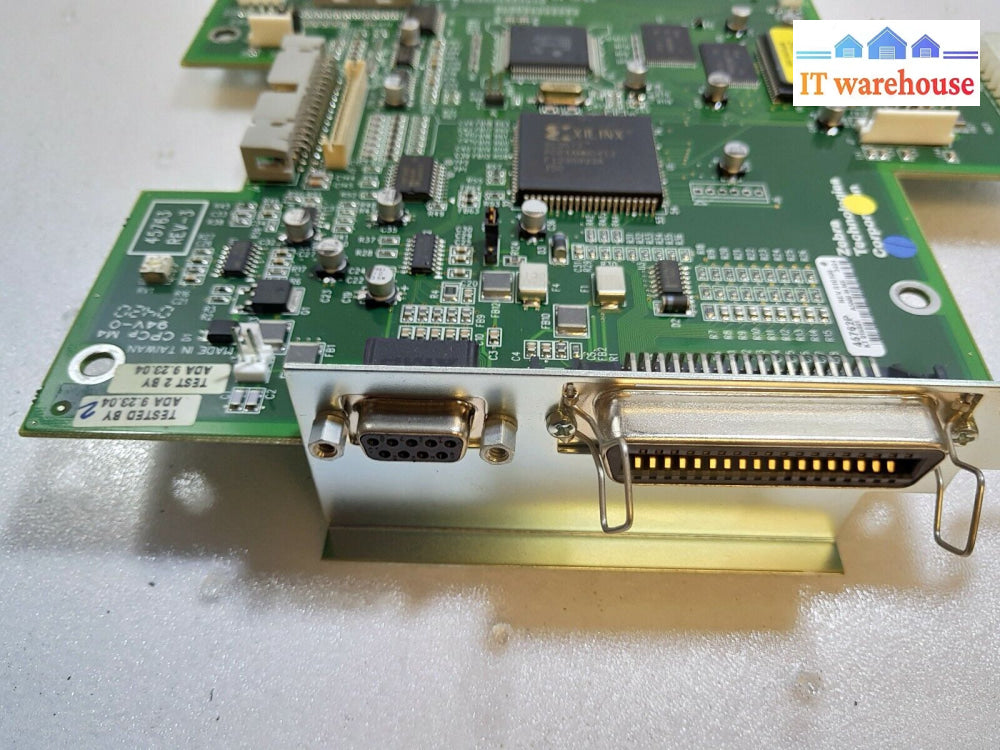 - Main Logic Board 45762P 45763 For Zebra S600 Thermal Printer @@@