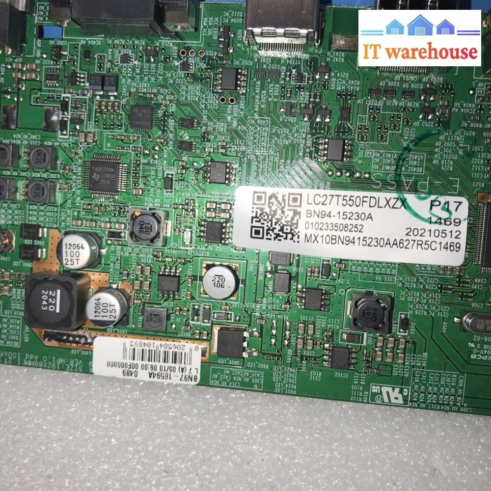 Mainboard -Samsung 27’ Class T55 Curved Full Hd Free Sync Monitor Lc27T550Fdnxza