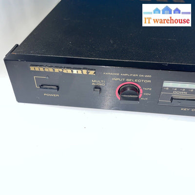 Marantz Da-220 Amplifier Karaoke Made In Japan