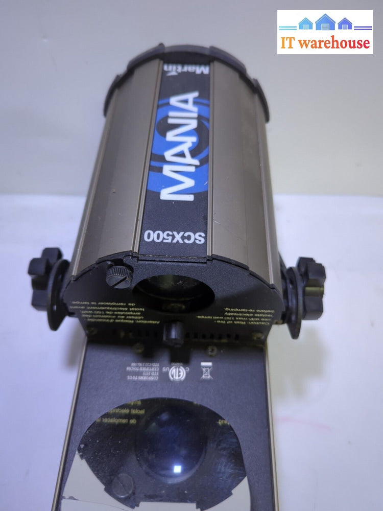 Martin Mania Scx500 Scanner # 92-A8