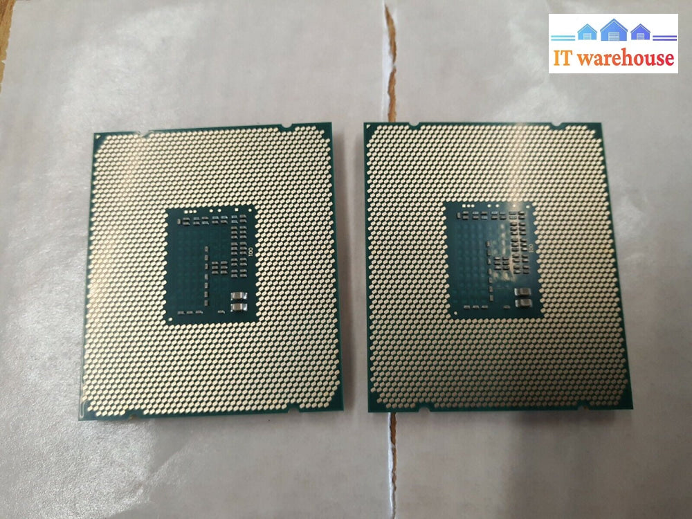 - Matched Pair Intel Xeon E5-2630 V3 Sr206 2.40Ghz 8-Core Cpu Processors