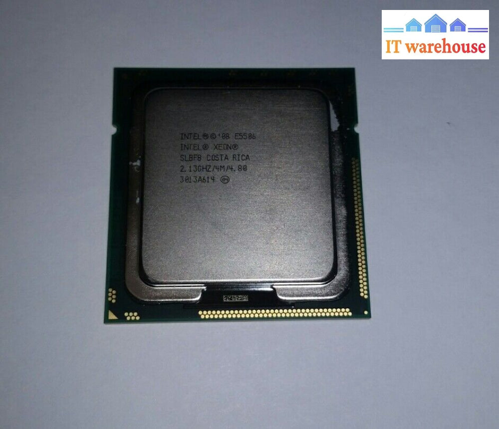 Matched Pair Intel Xeon E5506 2.13Ghz Quad Core 4Mb Cpu Processor Slbf8 Lga1366