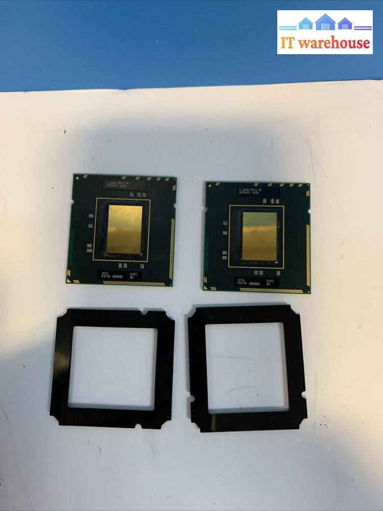 Matched Pair~ Intel Xeon X5550 Slbfz 2.66Ghz 8M 6.4Gt/S 1366 Processors