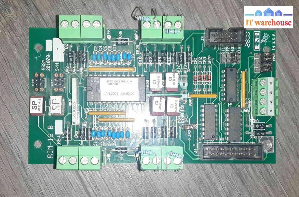 Mdi Monitor Dynamics Rtu-180 Safenet System Board B30-003 Rev.a Used(2Xsp 4Xci)