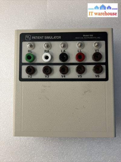 ~ Medi Cal Instruments 430B 12-Lead Ecg Simulator