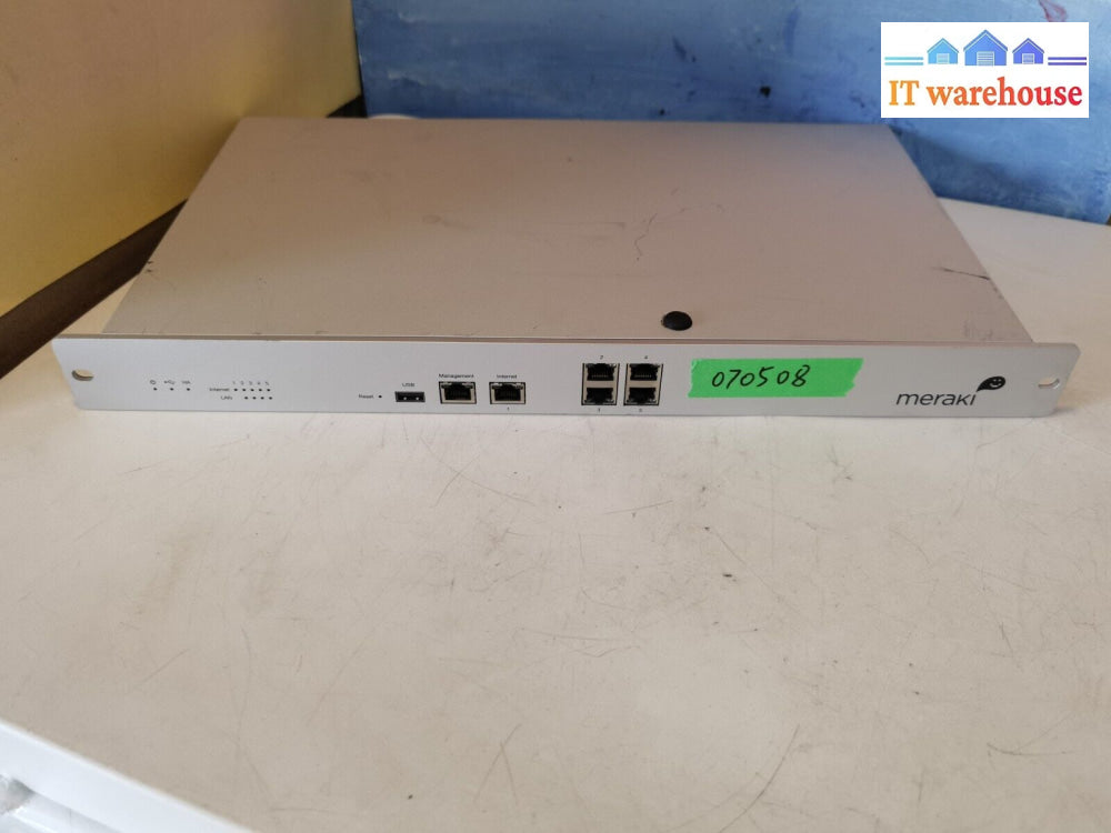 $ Meraki Mx80 A80-17100-A Network Security Appliance