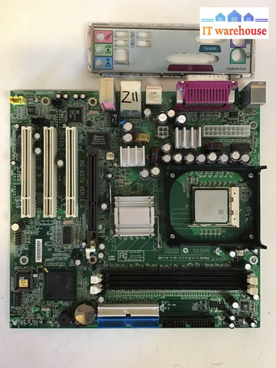 Micro-Star Ms-6579 Motherboard Socket 478 W/ Pentium 4 Cpu + I/O Plate Tested