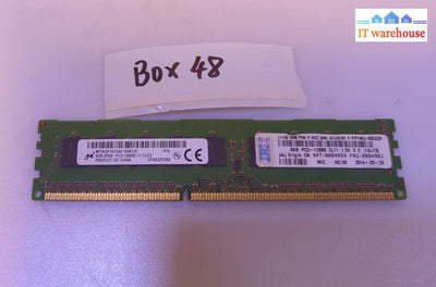 - Micron 8Gb Ddr3 1600Mhz Pc3-12800E Mt18Jsf1G72Az-1G6E1Zg Server Ram Memory