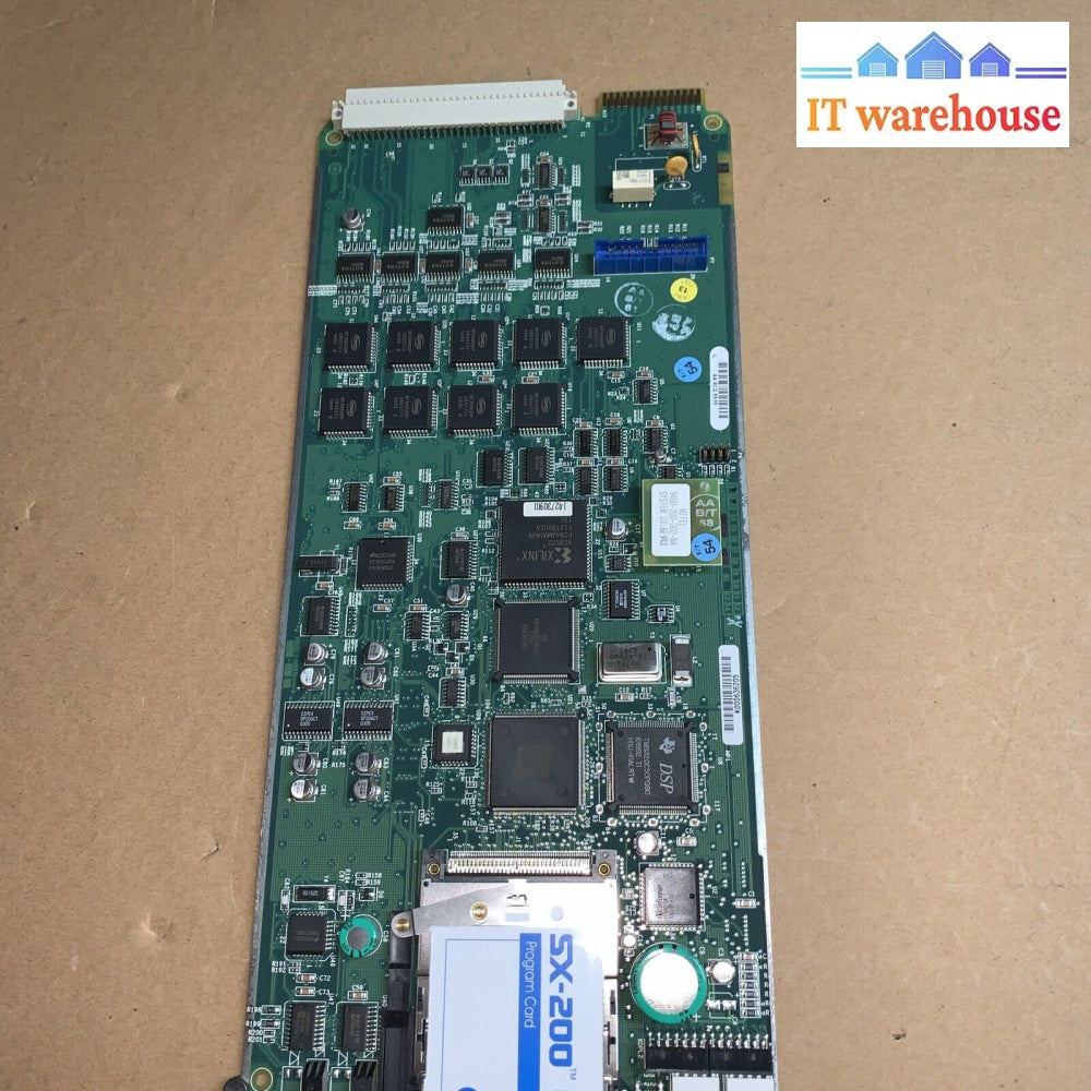 Mitel 9109-610-001-Na Mcciii-Ml Stratum 4 Circuit Card Sx200 With Program