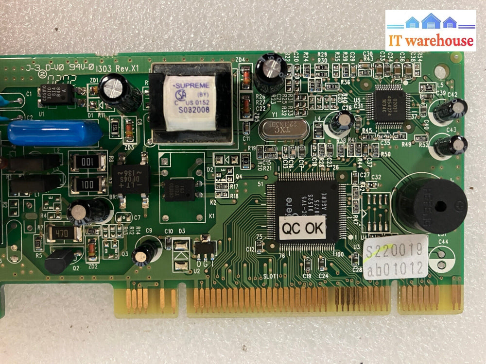 ~ Modem 56K Model: Gpc-92/Tmh1 Dual Port Gvc-Gpci-92/Tmh1 Rj11C