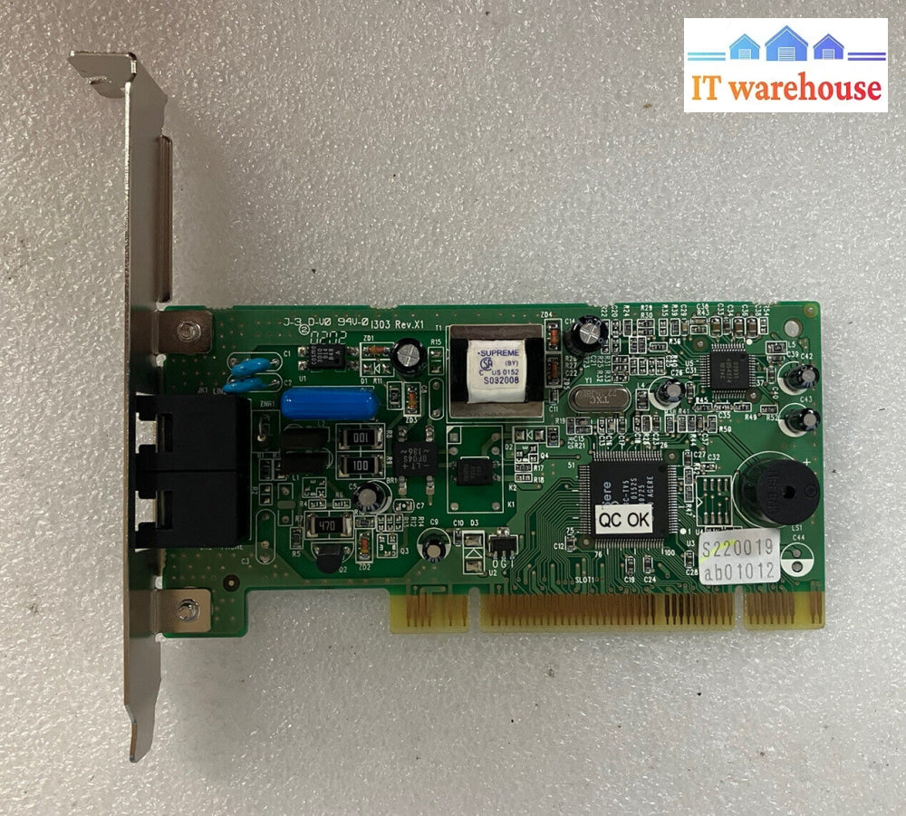 ~ Modem 56K Model: Gpc-92/Tmh1 Dual Port Gvc-Gpci-92/Tmh1 Rj11C