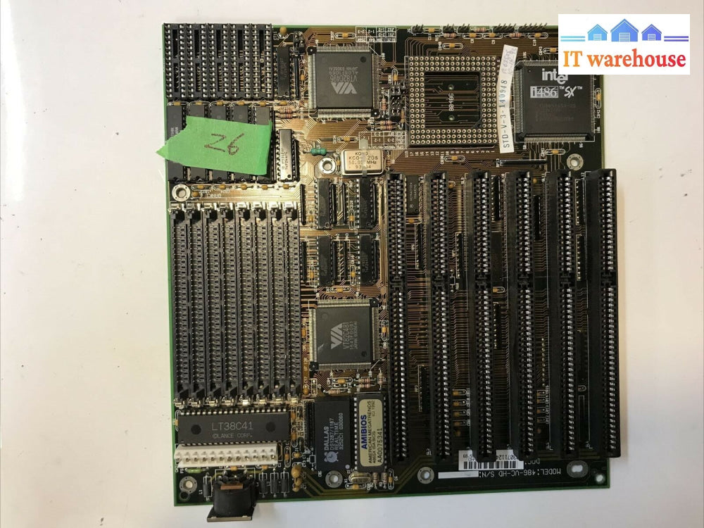 Motherboard Fic Via486Vc-Hd Isa Simm I486Sx