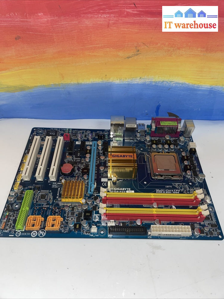 Motherboard Gygabyte Ga-P35-Ds3L + Cpu E6550