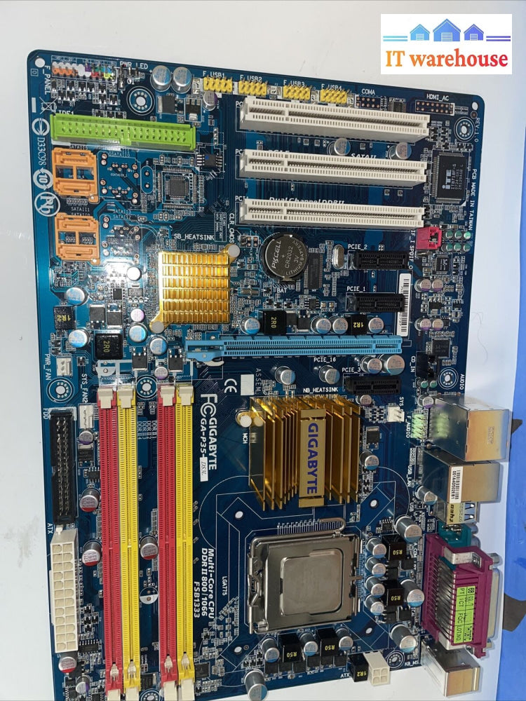 Motherboard Gygabyte Ga-P35-Ds3L + Cpu E6550