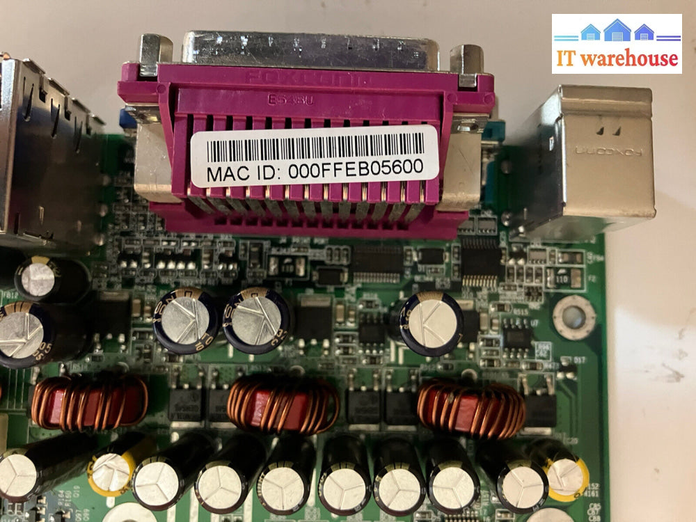 ~ Motherboard Hp Compaq Dx 2000 Nr146 Socket 478 + Intel Celeron Sl7Nv + Io Plate