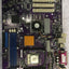 + Motherboard P4 Ecs L4Vxag Socket 478 Ht Cpu W/ Intel Celeron Plate