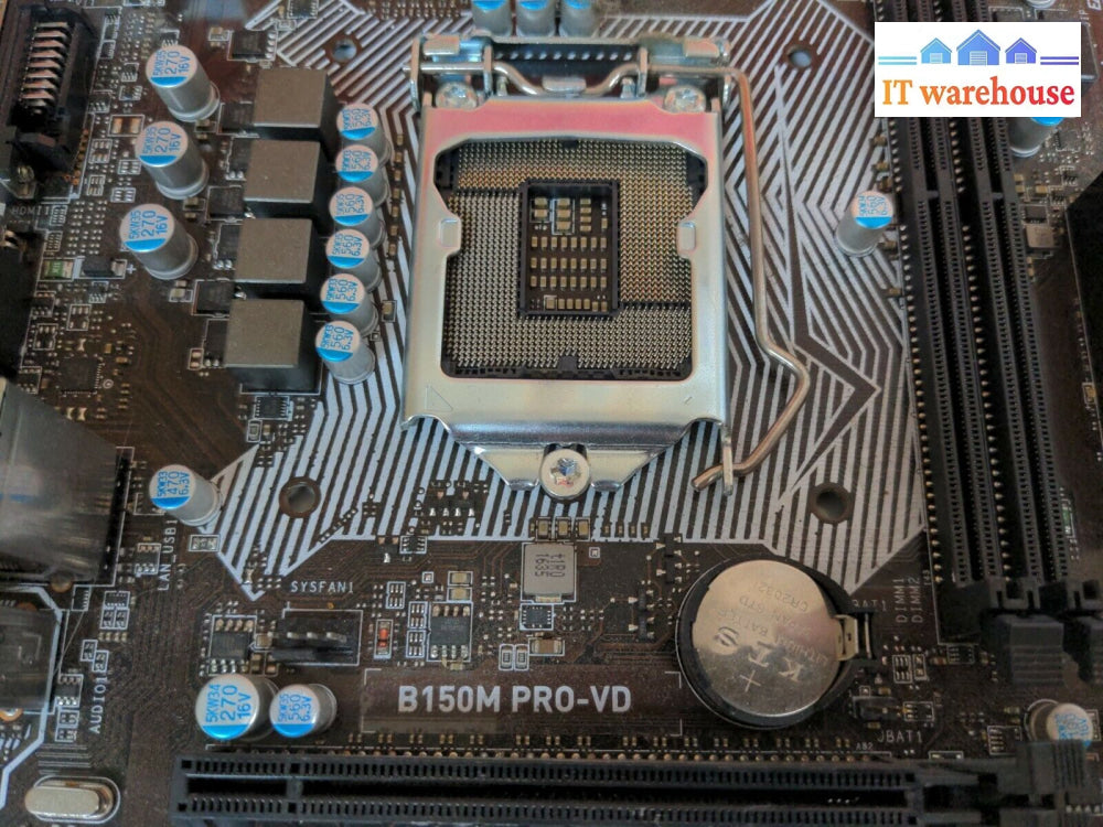 - Msi B150M Pro-Vd Ddr4 Motherboard Tested