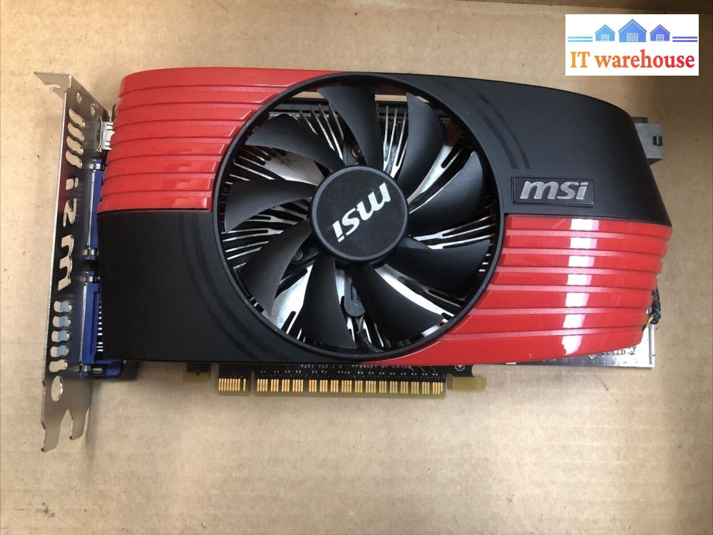 $ Msi N550Gtx-Ti Dual Dvi Mini Hdmi Pci-E Graphics Card N550Gtx-Ti-M2D1Gd5/Oc