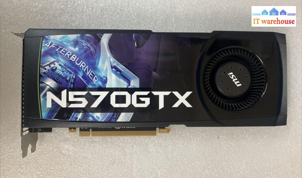 Msi Nvidia Geforce Gtx 570 1280Mb Gddr5 Graphics Video Card N570Gtx-M2D12D5 ~