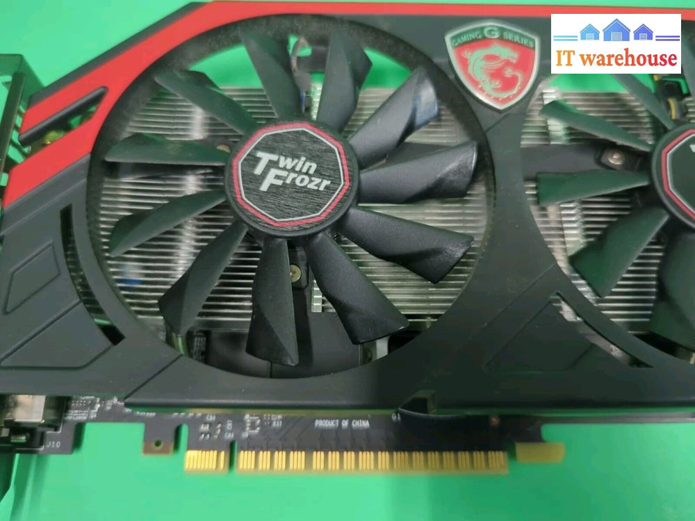 Msi Nvidia Geforce Gtx N750 Ti 2Gd5 Twin Frozr Gaming 2Gb Graphics Card Tested -