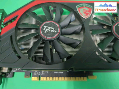 Msi Nvidia Geforce Gtx N750 Ti 2Gd5 Twin Frozr Gaming 2Gb Graphics Card Tested -