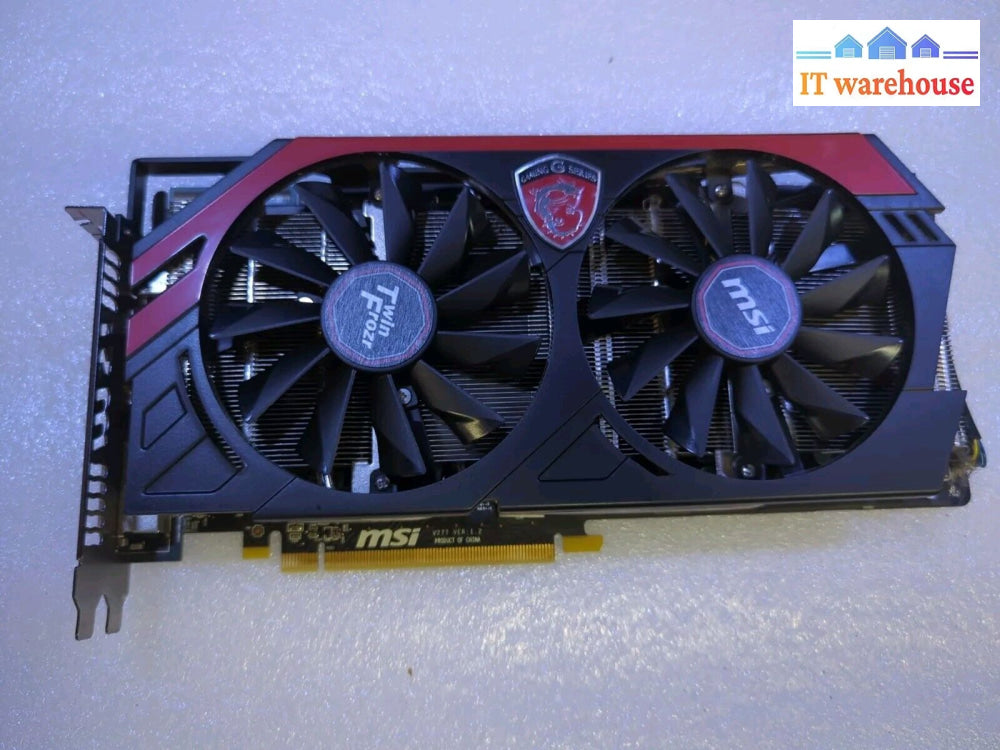 Msi Radeon R9 280X Twin Frozr Gaming 3G Gddr5 Graphics Card Gpu Tested -