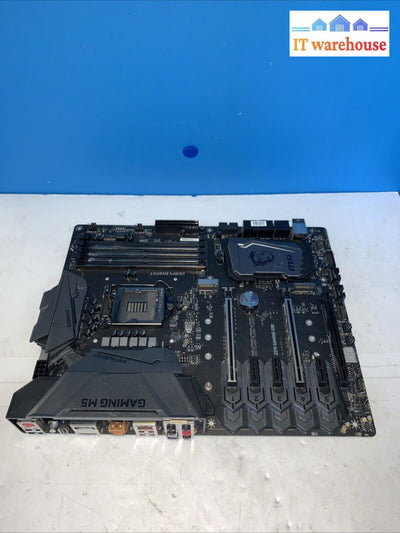 Msi Z270 Gaming M5 Lga 1151 Intel Hdmi Usb 3.1 Atx Motherboard (Bent Pins)