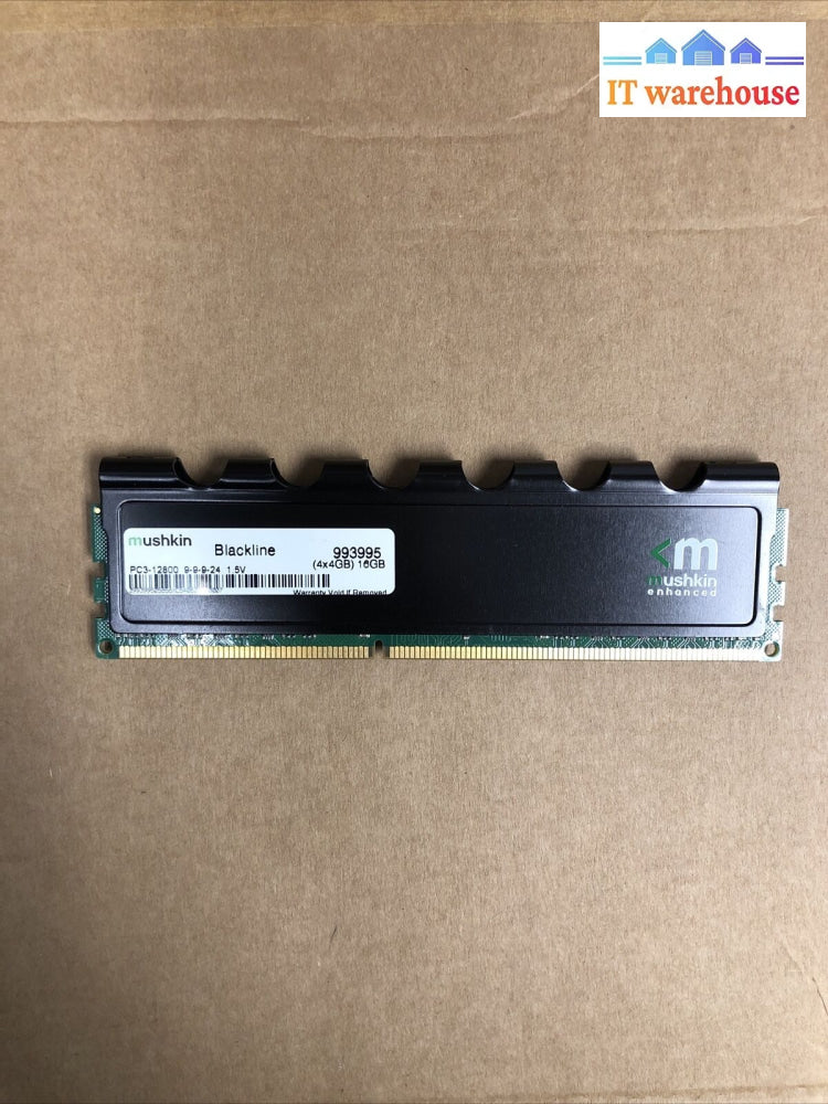 + Mushkin Blackline 4Gb Ddr3 Pc3-12800 Ram