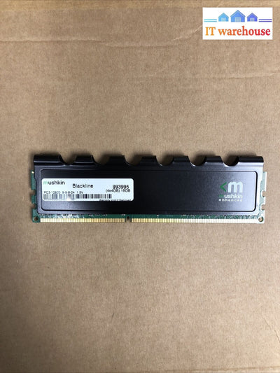 + Mushkin Blackline 4Gb Ddr3 Pc3-12800 Ram