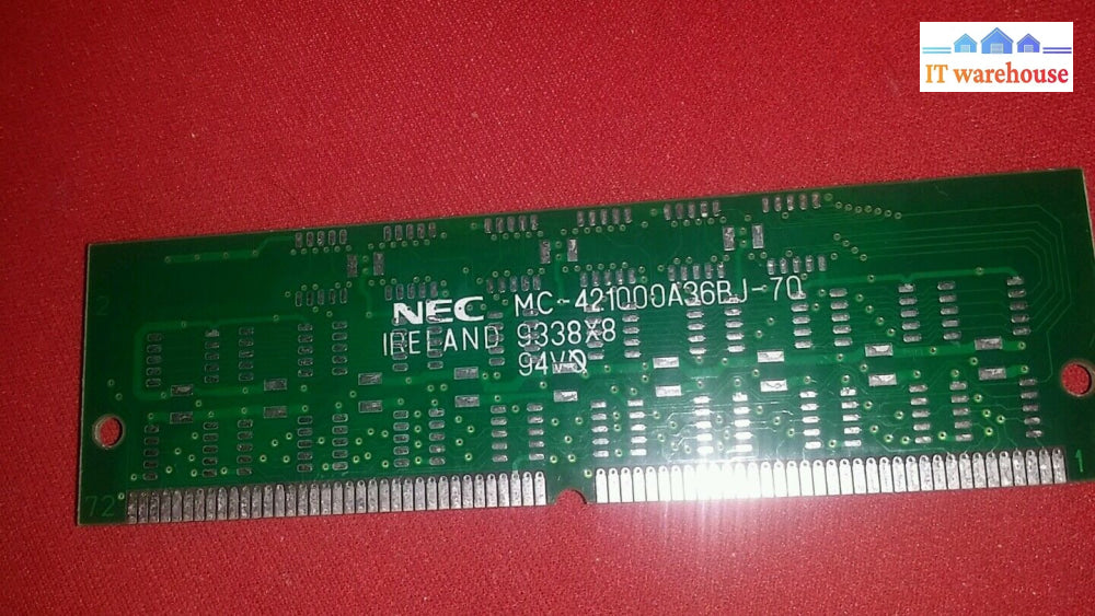 Nec Mc-421000A36Bj-70 Ram Memory #E.box-31