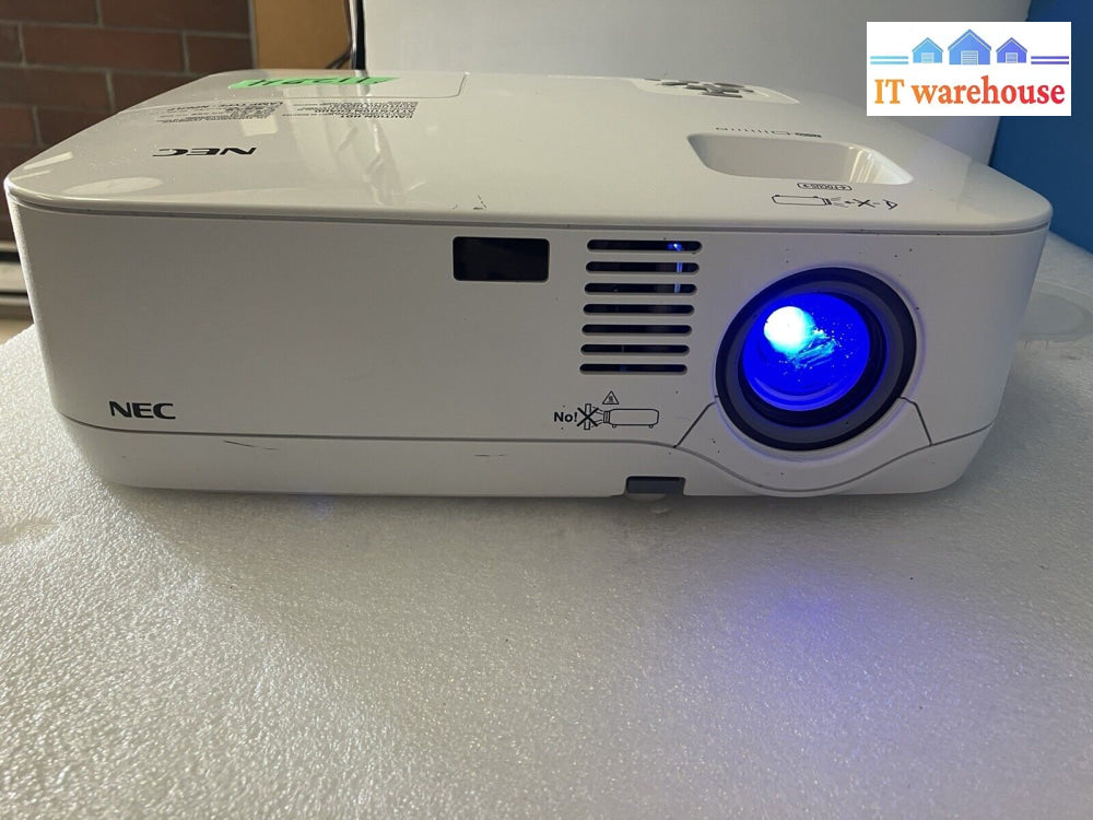 ～ Nec Np410W Dvi Vga Digital Projector (Lamp Hour 1683H) *Tested And Working*