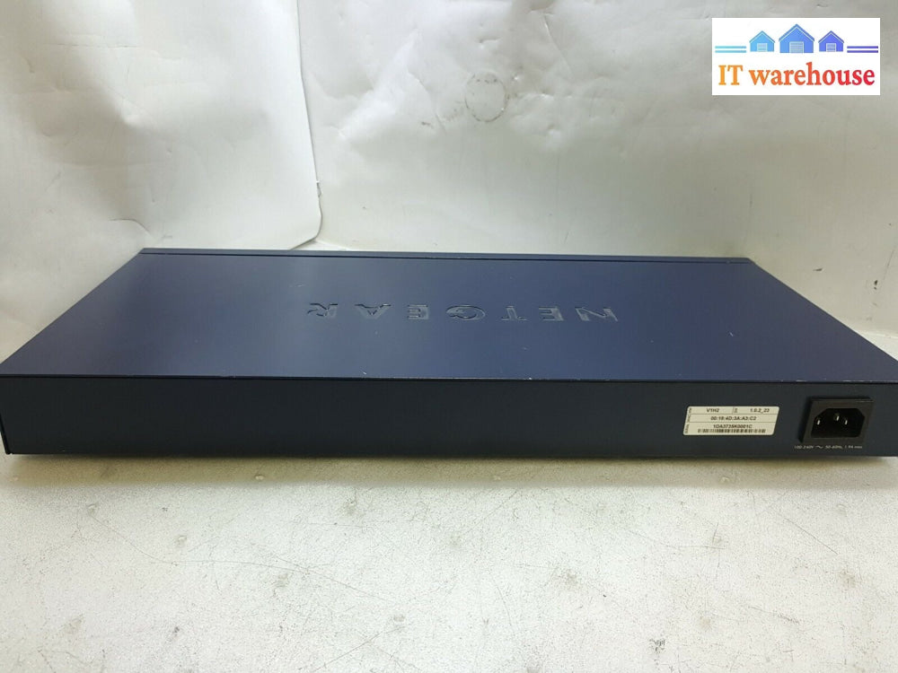 - Netgear Prosafe Fs726Tp 24 + 2 (10/100 + Gigabit Ethernet) Port Switch