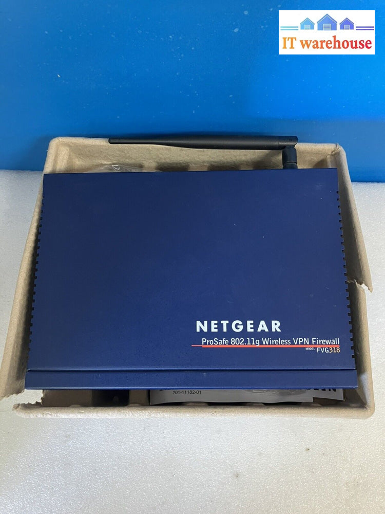 ~ Netgear Prosafe Fvs318 8-Port Gigabit Vpn Firewall