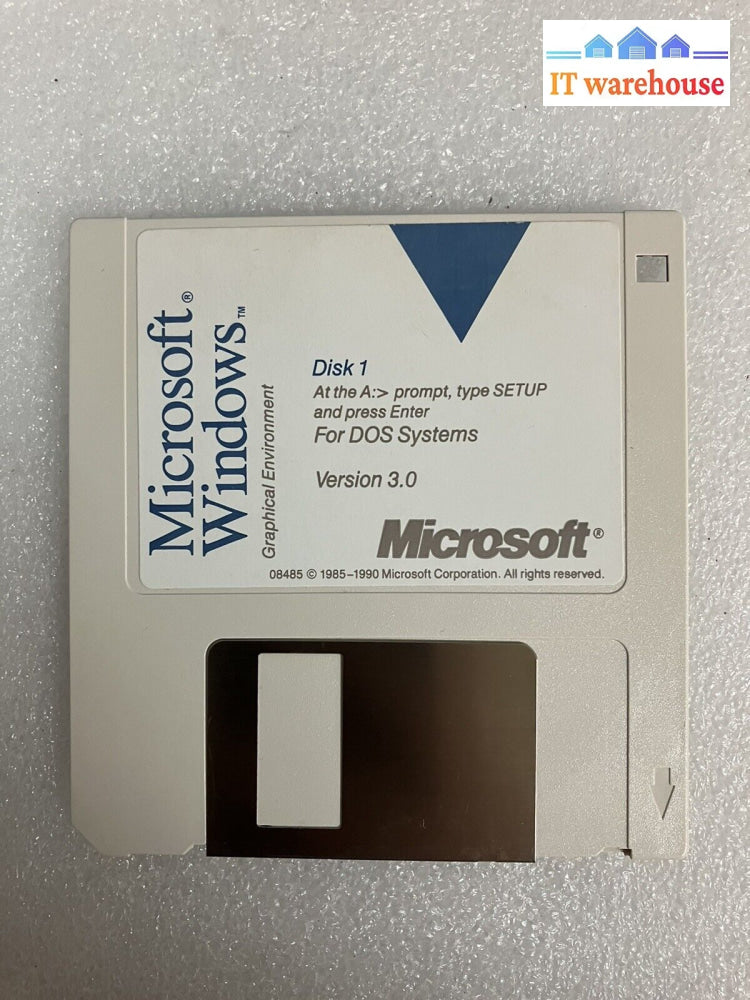 ~ (New) 7X Microsoft Windows Graphical Environment Dos System Floppy Diskettes