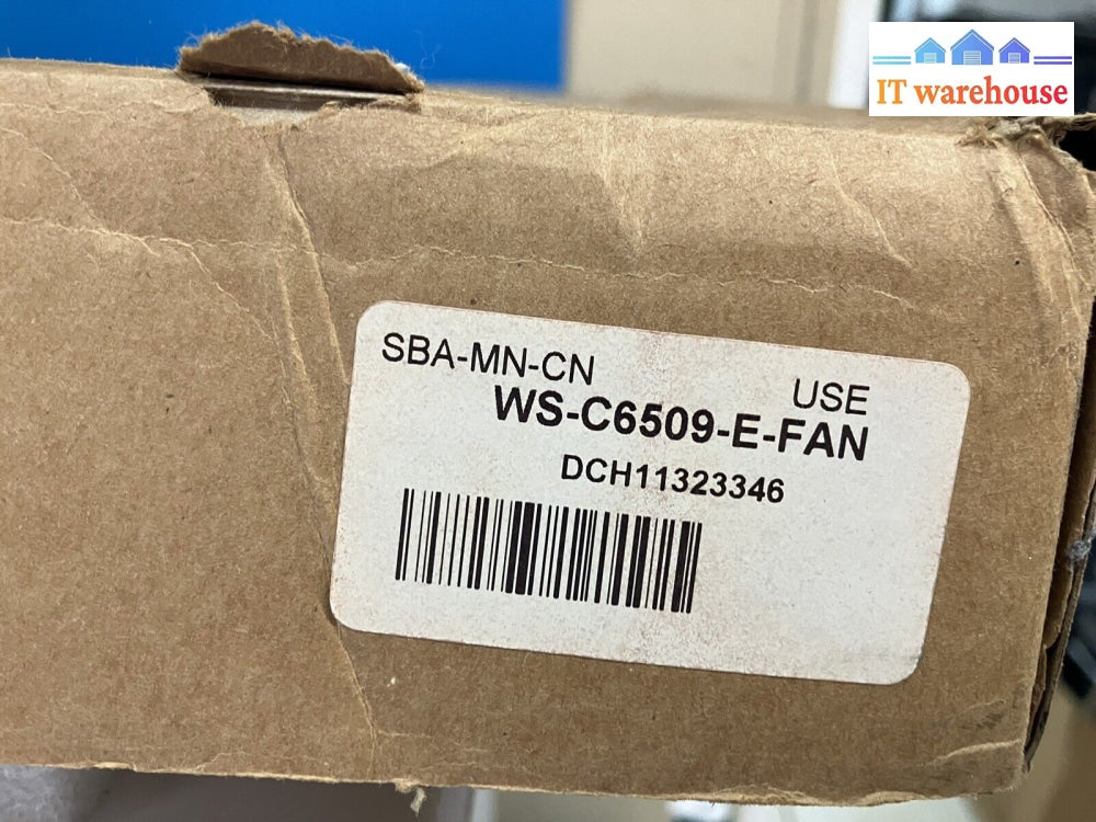 ~(New) Cisco Catalyst 6500 / 6509 9-Bay Fan Tray Module Ws-C6509-E-Fan Sba-Mn-Cn