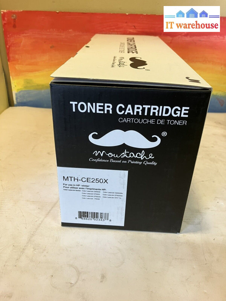 ~New Compatible Hp Laserjet 504X Toner Cartridge Mth-Ce250X Cm3530 Cp3525 Cp3530