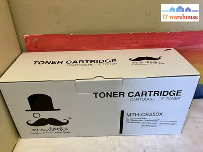 ~New Compatible Hp Laserjet 504X Toner Cartridge Mth-Ce250X Cm3530 Cp3525 Cp3530